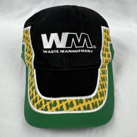 Vintage Sterling Marlin #14 Waste Management NASCAR Hat Strapback